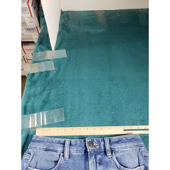 American Eagle Jeans Size 2 Womens Blue Stretch Distressed High Rise Jegging - Picture 10 of 14